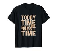 Hot Toddy Time es el Mejor Momento - Hot Toddy Camiseta gráfica económica, Hombre, Negro, M