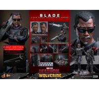 Hot Toys Marvel Comics Deadpool & Wolverine Blade 1/6 Escala 12 pulgadas Exclusiva Primera Editoin Figura coleccionable
