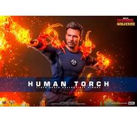 Hot Toys Marvel Comics - Figura de colección (30,5 cm), diseño de antorcha humana
