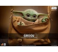 Hot Toys Star Wars: The Mandalorian Grogu (The Child) - Figura coleccionable de tamaño natural
