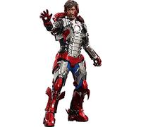 Hot Toys Tony Stark 1:6 - Versión de Traje Mark V - Iron Man 2, Rojo