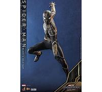 Hot Toys Traje de Spider-Man Negro y Dorado 1:6 - Spider-Man: No Way Home