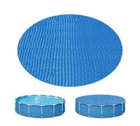 Hot Tub Solar Cover - Round Floating Bubble Pad | Thermal Insulation Blanket for Inground Pool, Garden Backyard, Outdoor Spa Heating, UV Protection, Dustproof Water Saver Summer Winter