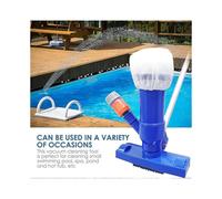Hot Tub Vacuum Cleaner,portable Mini Swimming Pool Pond Spa Jet Vacuum Cleaning,pool Jet Vacuum Cleaner with Brush, Bag, 5 Pole Sections