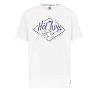 Hot Tuna - Camiseta para hombre Bianco Crcl Logo XL