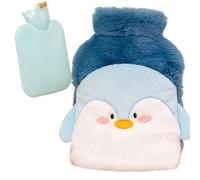 Hot Water Bag, Cartoon Hot Water Pack, Animal Water Bag, Plush Water Bag Cover, Hand Warmer Water Bag, Removable Heating Pad Water Bag, Multifunctional Hand Feet Warmer For Indoor And Outdoor