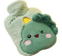 Hot Water Bag, Hand Feet Warmer with Animal Cover, Portable Cozy Cold Weather Warmer, Ideal para botella de agua fría para cuello, Shoulder y cuerpo completo, bolsa de agua caliente portátil