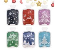 Hot Water Bag Hand Warmer | Winter Christmas Small Hand Warmer | Reutilizable Hot Cold Pack | Portable Hand Warmer for Travel, School, Outdoor Activities, Home Use, Winter Heat for