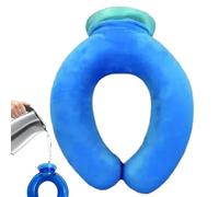 Hot Water Bottle | 1000 ml Neck and Shoulder Bag | Removable Washable Sleeve & Leakproof Screw Cap for Women, Home, Winter, Cold Weather, Relaxation