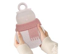 Hot Water Bottle | 320 ml Bottles Bags with Removable Sleeve | Luxury, Soft and Washable Warmer Bag for Women Home Travel Winter Cold Weather Christmas Relaxation Comfort
