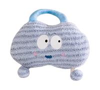 Hot Water Bottle, Cute Cloud Hand Warmer, Foot Warmer Hot Water Pack, Soft Plush Heating Pad, Reusable Plush Pillow, Water Bag Pouch for Hot, Cold Compress, Women, Old Man