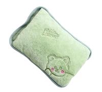 Hot Water Bottle - Rechargeable Leak Proof Warmer, Electric Heating Pad with Soft Plush Cover, Soothe Menstrual Cramp Tension, Ideal for Period Muscles Neck Legs Waist Body Relief