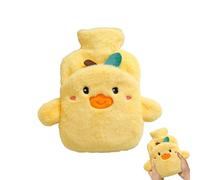 Hot Water Bottle, Winter Cold Protection Bottle, Animal Design Hot Water Pouch, Soft Bag with Texture, Thermal Accessory with Fun Look, Health Tool for Menstrual Shoulder Muscle Recovery Women Kids