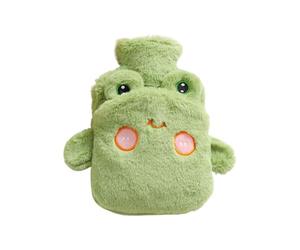 Hot Water Bottle, Winter Cold Protection Bottle, Animal Design Hot Water Pouch, Soft Bag with Texture, Thermal Accessory with Fun Look, Health Tool for Menstrual Shoulder Muscle Recovery Women Kids
