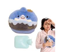 Hot Water Bottles, Cartoon Plush Water Bottle, Heating Pad for Hands and Feet, Leak-Proof Hot Water Pack, 500ml Portable Hot Water Bottle, Stuffed Animal Heating Pad, Cute Plush Hot Water Bottle