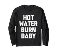 Hot Water Burn Baby - Película divertida que dice películas de amantes de la película Manga Larga
