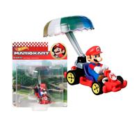 Hot Wheels 1:64 Mario Kart Tubo + Paracaídas Mario Frame HDB40