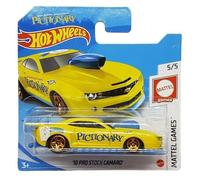 Hot Wheels - ´10 Pro Stock Camaro - Mattel Games 5/5 - GRY72 - Short Card - Pictionary - GM - Mattel 2021