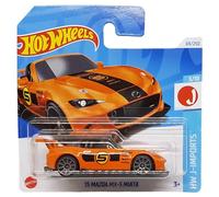 Hot Wheels - ´15 Mazda MX-5 Miata - HW J-Imports 3/10 - HTD22 - Short Card - Roadster - Naranja - Mattel 2024 - 1:64