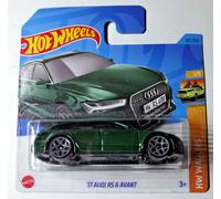 Hot Wheels - '17 Audi RS6 Avant - Tarjeta Corta - HW Vagones 2023 - HKH69