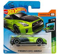 Hot Wheels '17 Nissan GT-R (R35) - Guaczilla Speed Blur 7/10 (61/250) 2019 Short Card