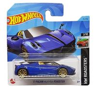 Hot Wheels - ´17 Pagani Huayra Roadster - HW Roadsters 2/10 - HKK08 - Short Card - Azul oscuro - Mattel 2023
