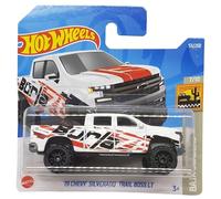 Hot Wheels - ´19 Chevy Silverado Trail Boss LT - Baja Blacers 7/10 - HCW64 - Short Card - Borla - GM - Mattel 2022