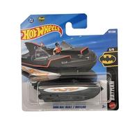 Hot Wheels - 1966 Bat Boat - JJJ67 - Batman 3/5 - Short Card - Negro - DC Classic TV Series - Licencia Warner Bros - Mattel 2026 (107/250) - 1:64