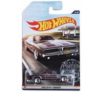 Hot Wheels 1965 Pontiac Bonneville, Vintage American Muscle 5/10 [rojo]