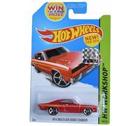 Hot Wheels 1974 Brazilian Dodge Charger, HW Workshop 240/250 [rojo]