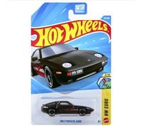 Hot Wheels - 1983 Porsche 928S negro - HW Euro 8/10 - JJK15 - Short Card - Mattel 2026 171/250 - Modelo Porsche con licencia - 1:64