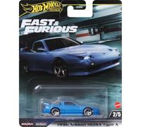 Hot Wheels 1996 Nissan 180SX Tipo X, Fast & Furious 2/5 [Azul]