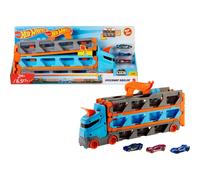 Hot Wheels 2 En 1 Pista De Carreras Transportador GVG37 Neu