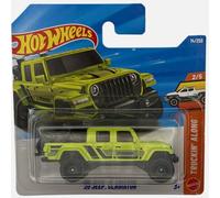 Hot Wheels - '20 Jeep Gladiator - Truckin' Along 2/5 - JJH91 - Short Card - BFGoodrich Offroad Design amarillo neón - Mattel 2026-1:64 - Modelo Jeep con licencia