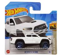 Hot Wheels - ´20 Toyota Tacoma - Baja Blazers 4/10 - HKG75 - Short Card - Rays - Pickup Truck - Blanco - Mattel 2023