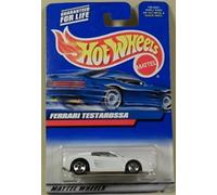 Hot Wheels 2000-136 White FERRARI TESTAROSSA 1:64 Scale by Hot Wheels
