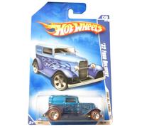 Hot Wheels 2008 All Stars Blue '32 Ford Delivery con l nea roja 5SP n. 49 (09 de 36) Escala 1:64