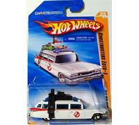 HOT WHEELS 2010 NEW MODELS 25 OF 44 GHOSTBUSTERS ECTO-1 WHITE WAGON by Hot Wheels