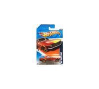 Hot Wheels 2011 Flota de calor de 2011 1965 Ford Mustang Red de cobre con llamas y capucha de apertura