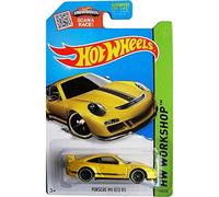 Hot Wheels 2015 HW Workshop Porsche 911 GT3 RS 196/250 Amarillo