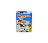 Hot Wheels 2016 HW Art Cars Custom 69 Volkswagen Squareback Kmart Exclusive Recolor Blanco 192/250