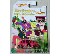 Hot Wheels 2016 The Beatles 50 Aniversario Submarino Amarillo Morris Mini 4/6 Rojo