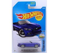 Hot Wheels 2017 Factory Fresh 2015 Ford Mustang GT Convertible 104/365, Blue