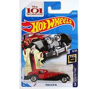 Hot Wheels 2018 50th Anniversary HW Screen Time Disney's 101 Dalmations Cruella De Vil 343/365, Red