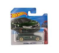 Hot Wheels - 2018 Honda Civic Type R - Nightspeed 3/10 - Short Card - JJK87 - Verde - Short Card - Mattel 2026 (11/250) - JDM Hatchback - 1:64
