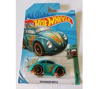 Hot Wheels 2018 Tooned 4/5 - Volkswagen Beetle (Light Blue)