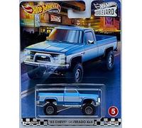 Hot Wheels 2020 Boulevard Series 83 Chevy Silverado 4x4 Real Riders