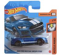 Hot Wheels 2020 Ford Mustang Shelby GT500, Muscle Mania 1/10 Short Card