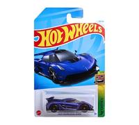 Hot Wheels - 2020 Koenigsegg Jesko - HW Exotics 2/10 - HTC21 - Short Card - Superdeportivo - Iris Purple - Mattel 2024 - 1:64
