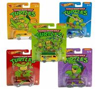 Hot Wheels 2022 Premium Cultura pop TMNT Tortugas adolescentes mutantes DLB45-